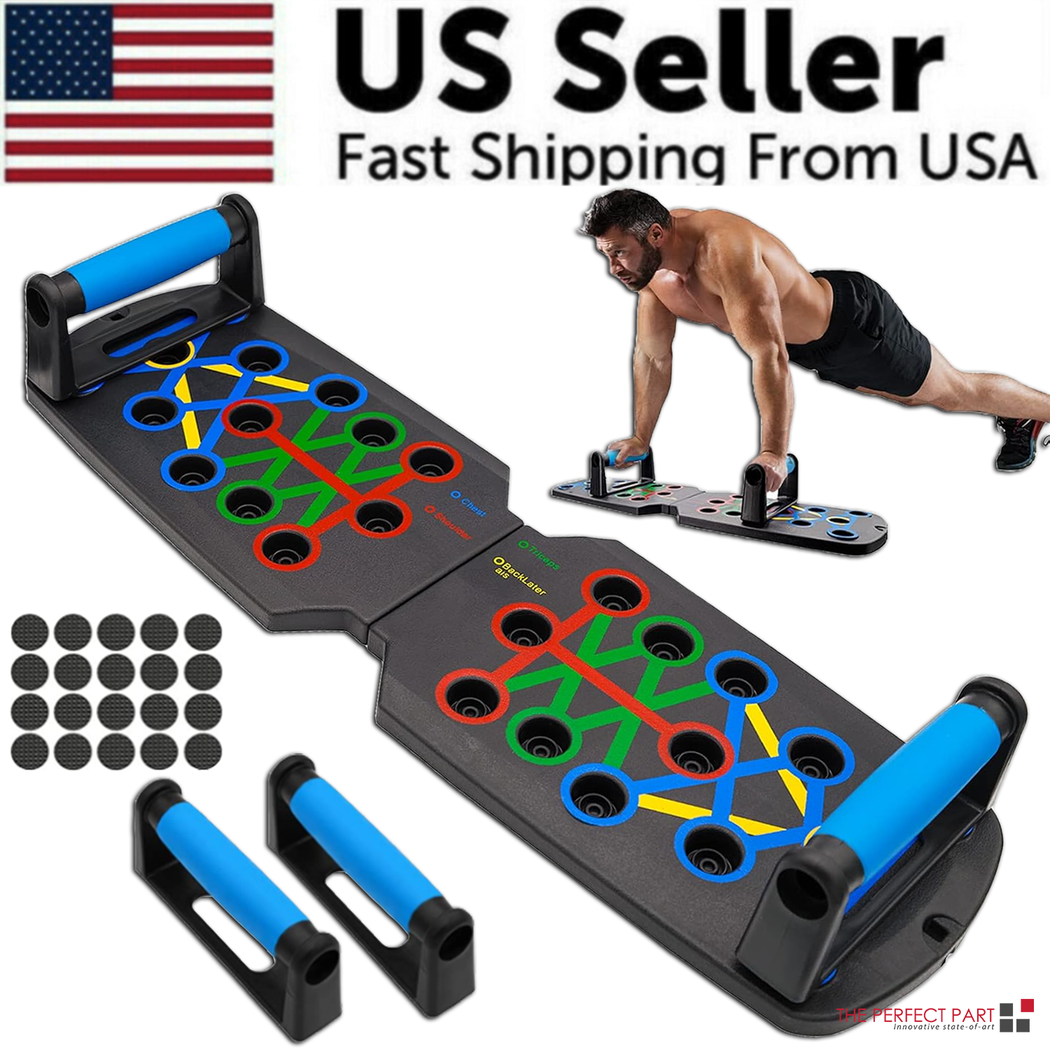 28-in-1 Push Up Board System