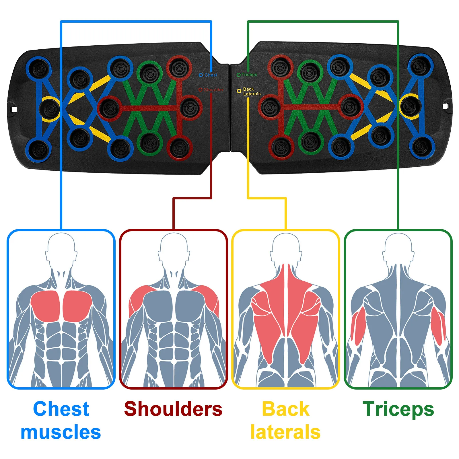 28-in-1 Push Up Board System