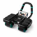 VitalVault Automatic Rebound Ab Roller Pro with elbow support and phone holder
